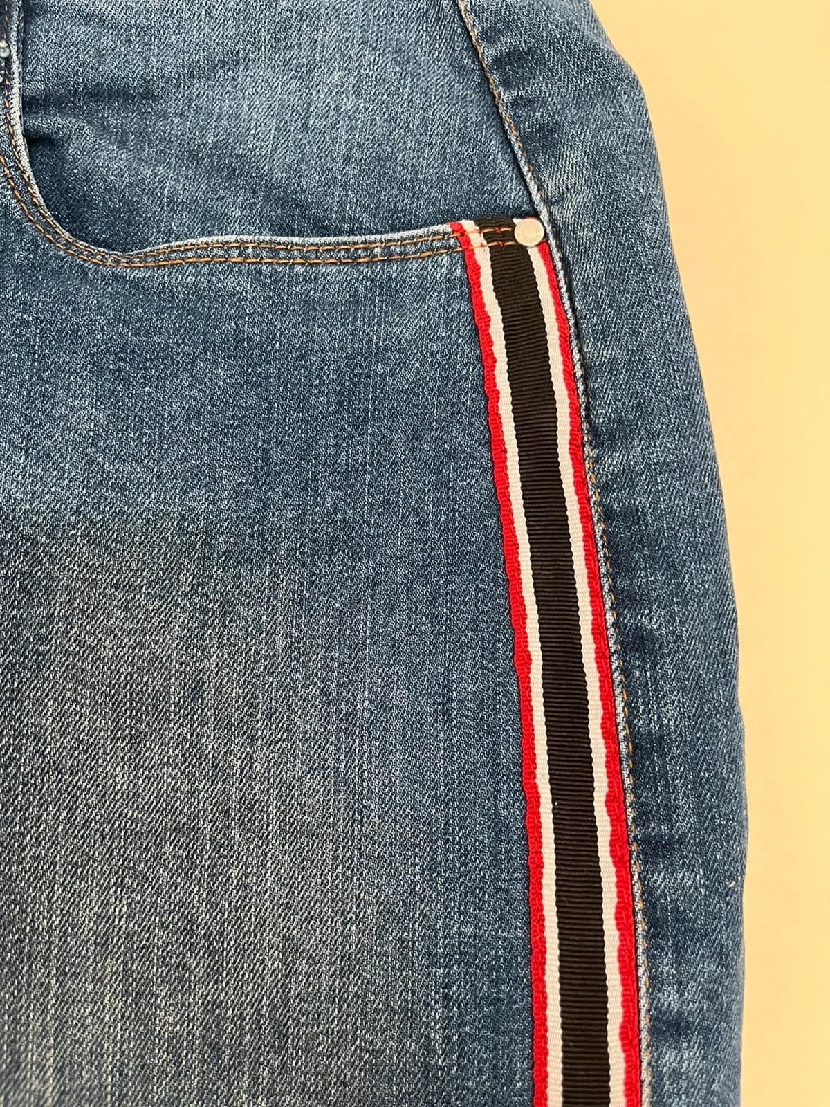 Saia jeans azul Brave Soul, tamanho L – photo 3